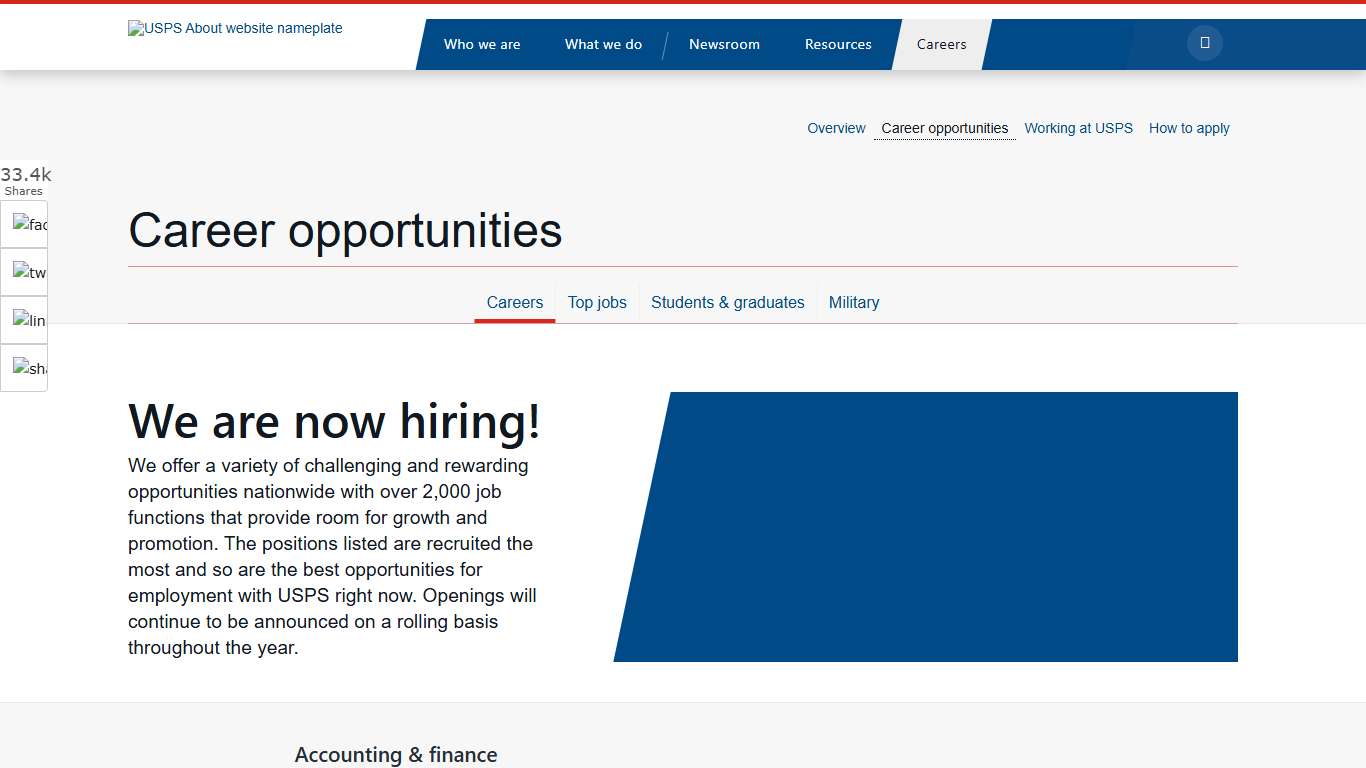 Career opportunities - Careers - About.usps.com